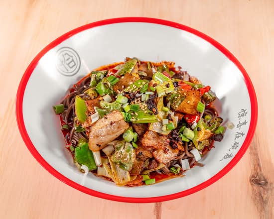 回锅肉拌面Double-Cooked Pork Belly Noodle